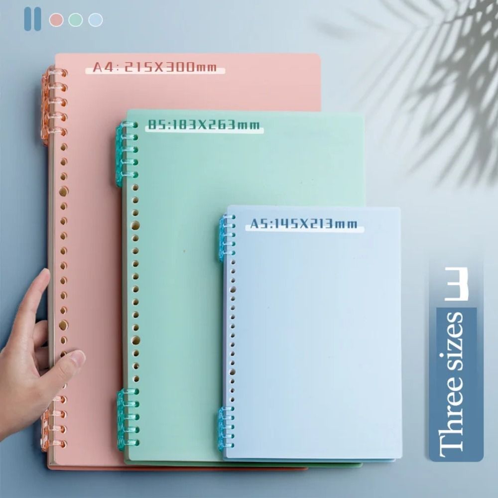 4 قطع غلاف كتاب بلاستيكي شفاف  - مراجعة Binder A4 Lever وسعره