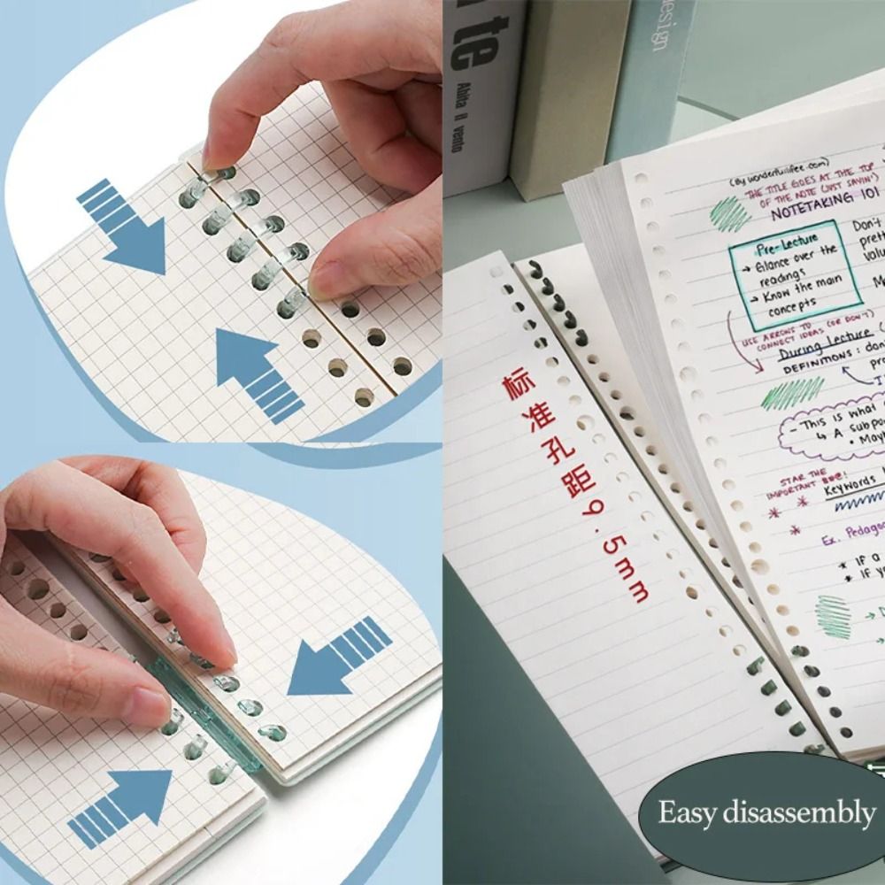 4 قطع غلاف كتاب بلاستيكي شفاف  - مراجعة Binder A4 Lever وسعره