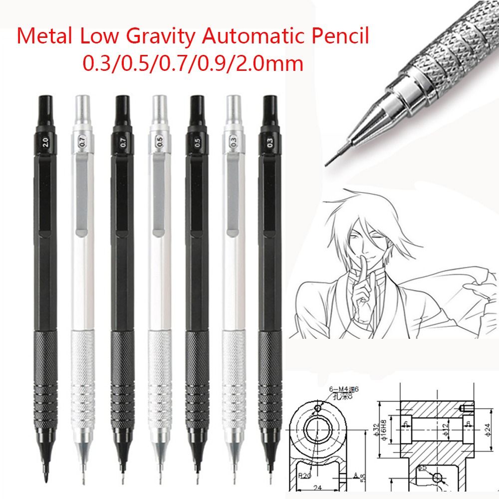 قلم رصاص ميكانيكي معدني منخفض  - مراجعة Mechanical Pencil 0.3 وسعره