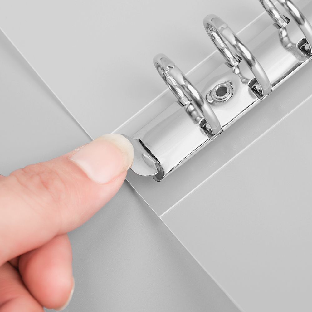 حافظة دفتر ملاحظات فضفاضة شفاف - مراجعة Binder A4 Lever وسعره