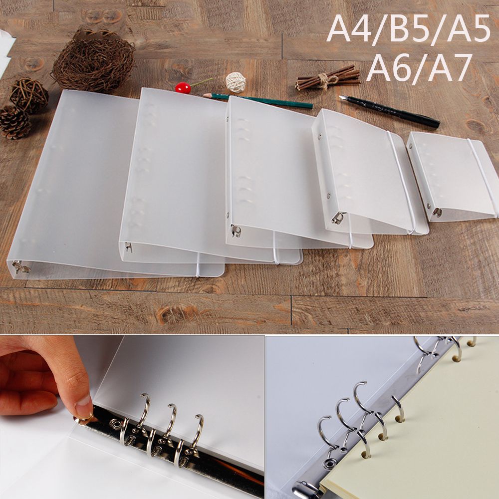 حافظة دفتر ملاحظات فضفاضة شفاف - مراجعة Binder A4 Lever وسعره