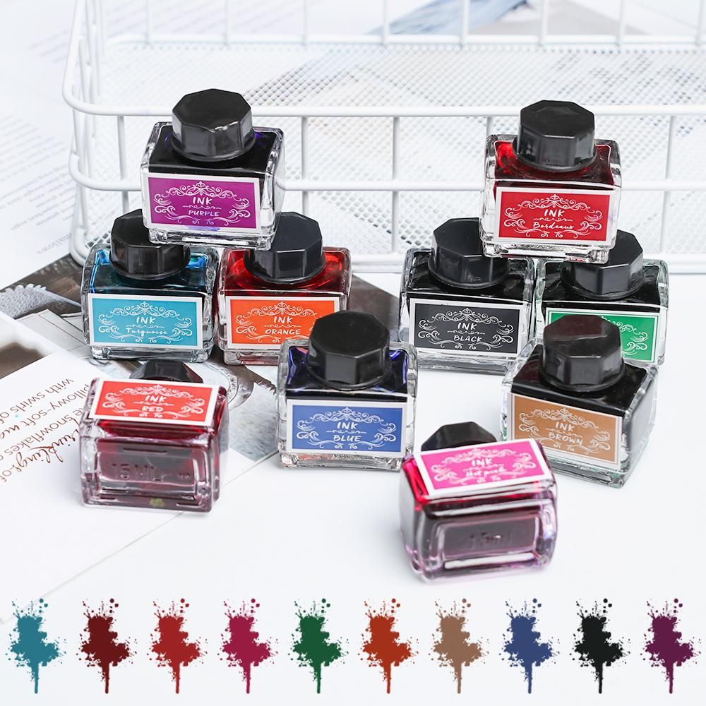 حبر خالي من الكربون لقلم الناف - مراجعة Fountain Pen Bottled Ink وسعره
