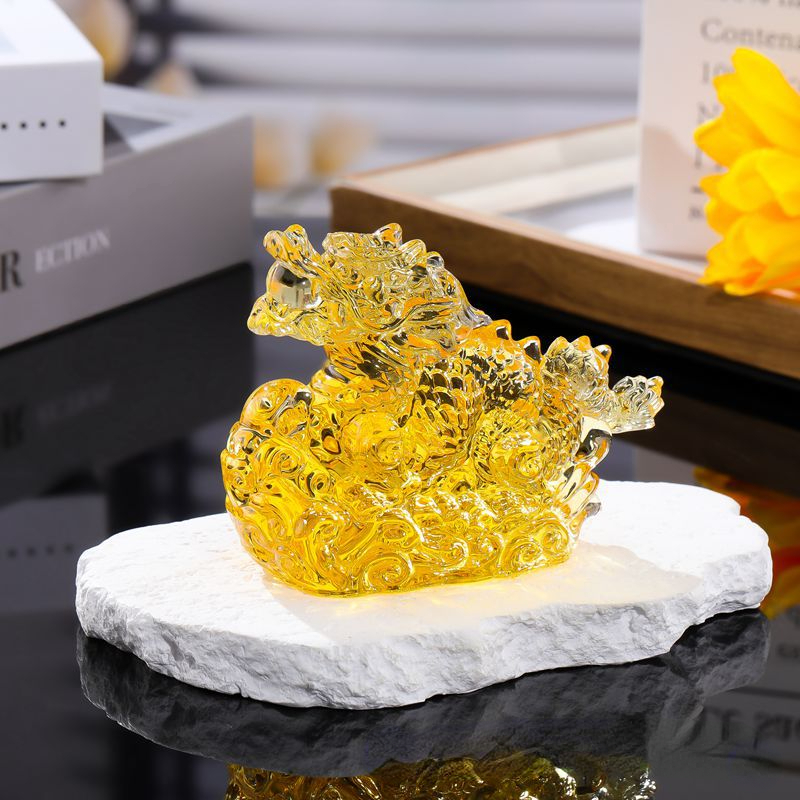 تمثال تنين البروج الصيني المحظ - مراجعة Paper Weight Crystal وسعره