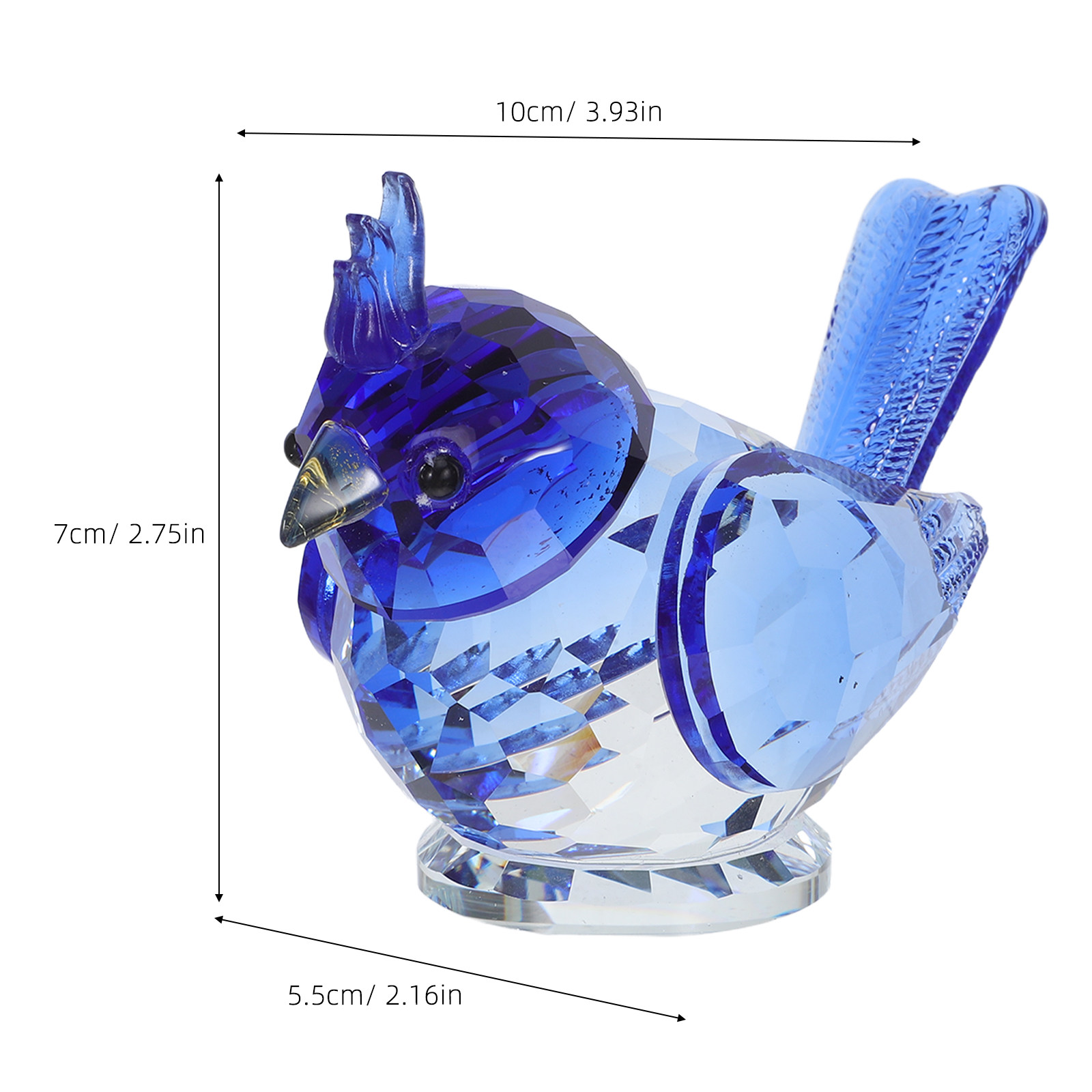 تمثال طائر كريستالي صغير، زينة - مراجعة Paper Weight Crystal وسعره