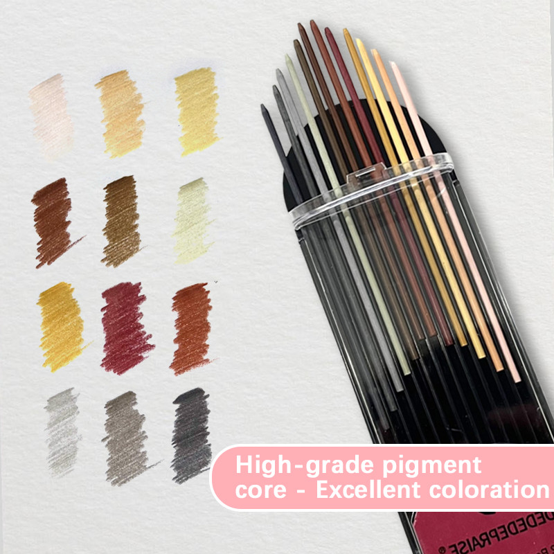 12/24 يؤدي ملون 2.0 مللي متر م - مراجعة Staedtler Pencil Lumocolor وسعره