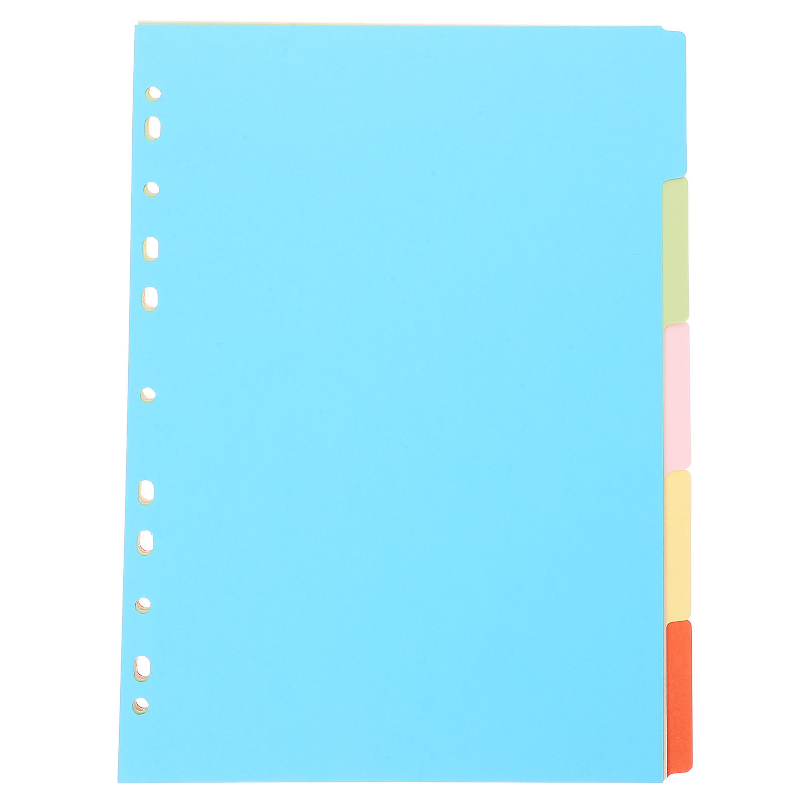 5 أوراق فواصل دفتر ملاحظات بحج - مراجعة Tab Divider A4 وسعره