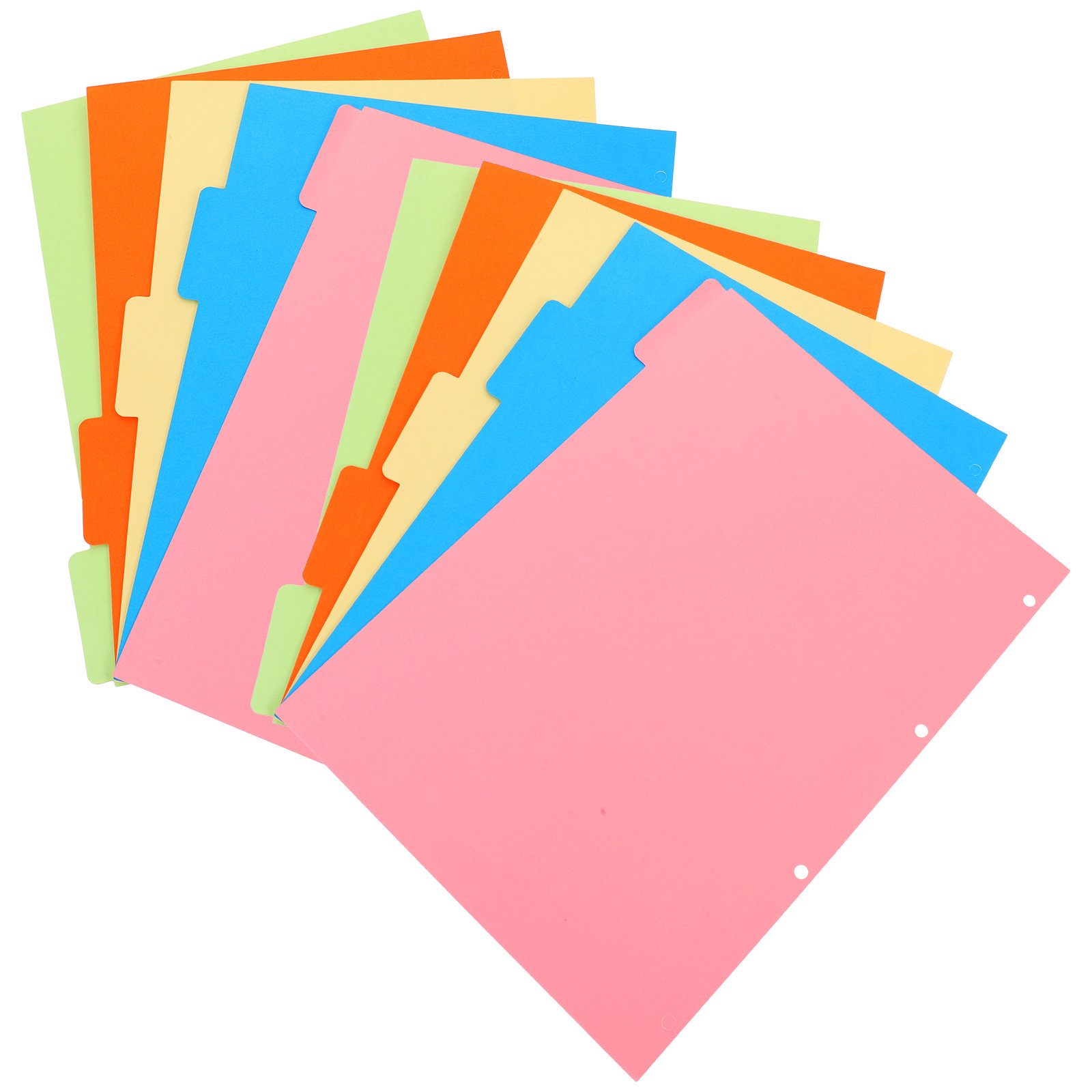 مجموعتان من فواصل الملفات المل - مراجعة Tab Divider A4 وسعره