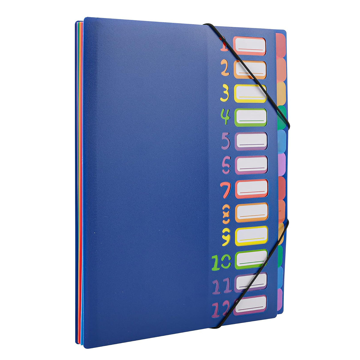 مجلد ملفات موسع بعلامة قوس قزح - مراجعة Tab Divider A4 وسعره