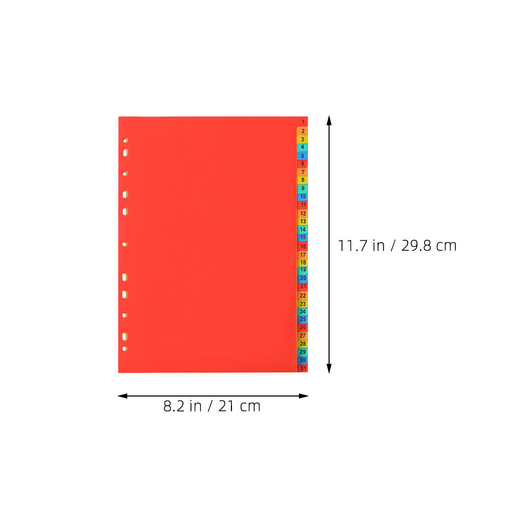 مجموعتان من فواصل الصفحات البل - مراجعة Tab Divider A4 وسعره