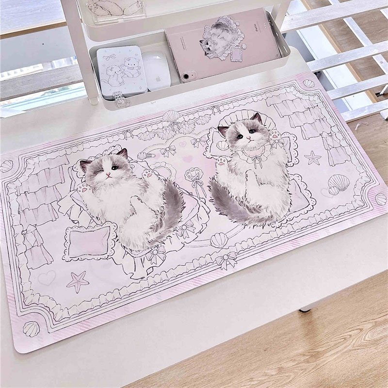 الجلود الجدول حصيرة دوول القط  - مراجعة Leather Desk Pad وسعره