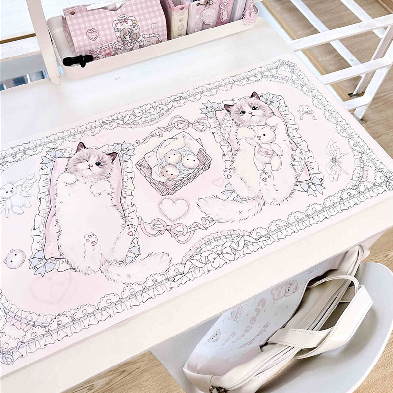 الجلود الجدول حصيرة دوول القط  - مراجعة Leather Desk Pad وسعره